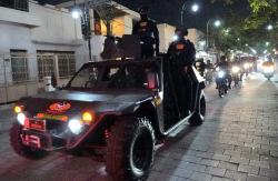 Kodam Diponegoro Siaga Penuh, Jenderal Kopassus Pimpin Patroli Skala Besar di Kota Semarang