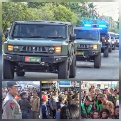 Gubernur dan Kapolda Kalteng Gelar Patroli Gabungan Pasca Demo di Palangka Raya