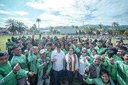 Pemprov Sulbar Bagikan Bantuan untuk Pengemudi Ojol, Ada Gerakan Pangan Murah Juga