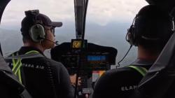 Helikopter Eastindo Air Jatuh dan Terbakar di Hutan Tanah Bumbu, Satu Jasad Ditemukan