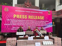Kejatisu Eksekusi Uang Pengganti Adelin Lis Rp105 Miliar dan USD2,9 Juta