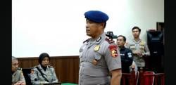 Rantis Lindas Ojol, Kompol Cosmas Dipecat, Nangis di Depan Majelis Sidang