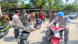 Polsek Sumberlawang Tertibkan Puluhan Motor Knalpot Brong di Sekolah