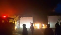 Empat Gudang Habis Terbakar, Salah Satunya Penyimpanan Logistik DPKP Pemkot Cimahi