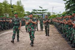 Pangdam XXII Tambun Bungai Tinjau Pembangunan Batalyon Teritorial di Palangka Raya dan Katingan