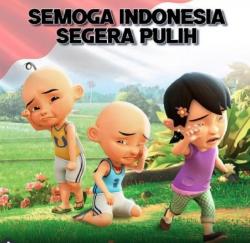 Viral! Upin dan Ipin Doakan Indonesia Segera Pulih dan Aman, Warganet Terharu