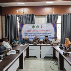 Respon Dampak Sosial dan lingkungan Akibat Pertambangan, LP2M UIN Ar-Raniry Gelar FGD