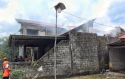 Ditinggal Salat, Sebuah Rumah di Palangka Raya, Hangus Terbakar