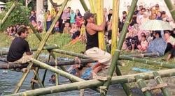 Unik, Lomba Ninja Warrior di Desa Talkandang Probolinggo Jadi Penutup HUT RI ke-80