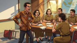 Rapat Guru Ricuh di Mandailing Natal, Guru Honorer Baku Hantam dengan Sejumlah ASN