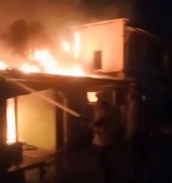 Seorang Kakek Tewas Dalam Insiden Kebakaran di Nagasari Tadi Malam