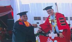 Inspiratif! Mantan Atlet Judo Raih Dua Gelar Sekaligus di Untag Surabaya, Penguji Terpukau