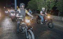 Kapolres Jombang dan Bupati Warsubi Patroli Malam Naik Motor Trail, Sisir Titik Rawan Kejahatan