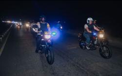 Kapolres Jombang dan Warsubi Naik Motor Trail Malam Hari Susuri Jalanan, Ada Apa?