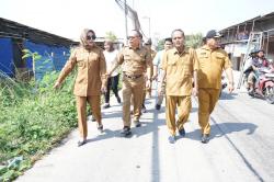 Wabup Sidoarjo Sidak Rencana Betonisasi Jalan Lingkar Timur, Ini yang Dikatakan