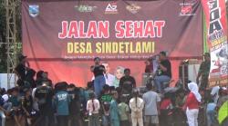 Jalan Sehat Meriahkan HUT RI ke-80 di Desa Sindetlami Probolinggo