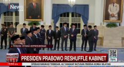 BREAKING NEWS! Presiden Prabowo Umumkan Reshuffle Kabinet: 5 Menteri Diganti dan 1 Kementerian Baru