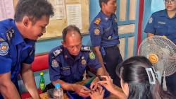 Damkar Barito Selatan Evakuasi Cincin yang Sulit Dilepas dari Jari Wanita
