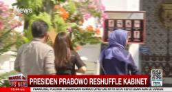 BREAKING NEWS !! Presiden Prabowo Umumkan Reshuffle Kabinet, Kemenkeu hingga Kemenpora Diganti