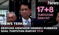 Menkeu Purbaya Soal Tuntutan 17+8, Itu Suara Sebagian Kecil Rakyat Saja