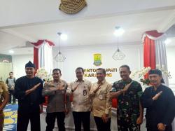 Perkuat Sinergi Antara Pemkab dan TNI-Polri, Bupati Karawang Genjot Program Simponi