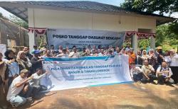 Warga Serang Ikuti Pelatihan dan Simulasi Tanggap Darurat Banjir serta Tanah Longsor di Padarincang