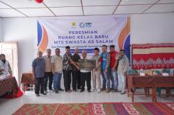 Impian Lama Siswa MTs As Salam Terwujud, Ruang Belajar Baru Hadir di Lau Baleng