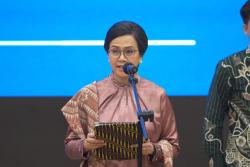Emosional! Sri Mulyani Pamit di Sertijab Menkeu: Tolong Hormati Privacy Saya!