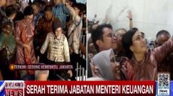 Sertijab Menkeu Penuh Haru, PNS Kemenkeu Nyanyikan 'Bahasa Kalbu' dan 