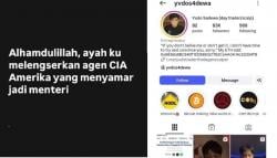 Baru Sehari Jadi Menkeu, Anak Purbaya Yudhi Lontarkan Pernyataan Kontroversial Lengserkan Agen CIA