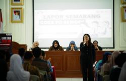 Kenalkan Kanal Aduan dan Layanan Darurat, Pemkot Semarang Gelar Lapor Semarang Goes to School