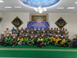 Gandeng Ojol, Satlantas Polrestabes Makassar Gelar Doa Bersama HUT Lalu Lintas ke-70