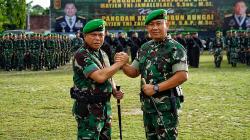 Pangdam XII/Tanjungpura Serahkan Pasukan kepada Pangdam XXII/Tambun Bungai di Palangka Raya