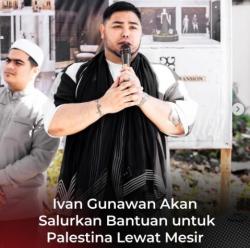 Salurkan Bantuan untuk Palestina, Ivan Gunawan Bertolak ke Mesir Bersama Baznas