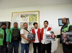 Solidaritas Ojol Mohon Hakim PN Jakpus Bebaskan Awwab dan Marsel dari Kriminalisasi