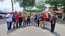 Wartawan Luak Limopuluah Galang Donasi untuk Pedagang Korban Kebakaran Pasar Payakumbuh
