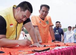 Menpora Dito Direshuffle, Nasib Renovasi Stadion Soedirman Bojonegoro Dipertanyakan