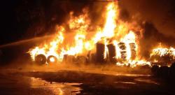 Usaha Penggilingan Ban Bekas di Jombang Ludes Terbakar, Kerugian Capai Rp250 Juta