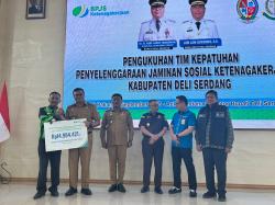 Pemkab Deliserdang Bentuk Tim Kepatuhan Bersama BPJS Ketenagakerjaan untuk Lindungi Pekerja