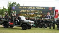Prajurit TNI AD di Kalimantan Tengah Resmi Diserahkan ke Kodam XXII/Tambun Bungai