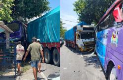 Kecelakaan Libatkan Bus vs Truk di Jalan Bojonegoro–Babat, Begini Kronologinya