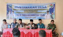 Penambahan Masa Jabatan Kades, Desa Tiris Lakukan Perubahan RPJMDES