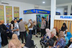 Pemohon Membeludak, Pelayanan SKCK di Polres Barru Tetap Buka Sabtu-Minggu