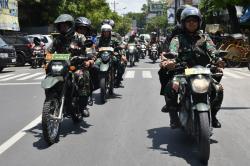 Kodim 0717 Grobogan Gelar Patroli Gabungan Bareng Ormas Dan Satlinmas, Berikan Rasa Aman