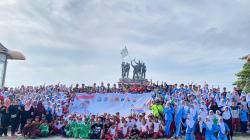 Patriot UI Morotai Gagas Goes to School SDM Unggul, 500 Siswa Bersenam di Eks Basis Operasi Mandala