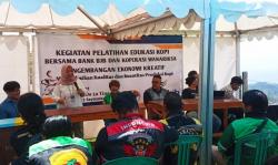Ojol Kuningan Diberi Pelatihan Barista, Peluang Baru di Ekonomi Kreatif