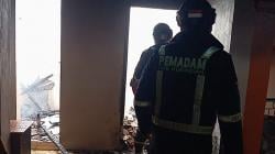 Kebakaran Nyaris Melahap Rumah Guru SD, Damkar Kuningan: Diduga Korsleting Listrik