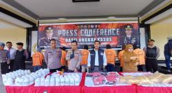 Polisi Amankan Pengedar 100 Ribu Pil Terlarang dalam Bungkus Kemasan Vitamin Ternak