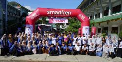 Ratusan Siswa dan Guru Meriahkan Fun Run Haornas MA An-Nawawi Purworejo