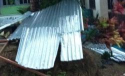 Angin Kencang Melanda Pemalang: Sejumlah Atap Rumah Warga Alami Rusak